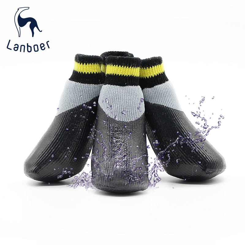 Lanboer Dog paw Waterproof Socks