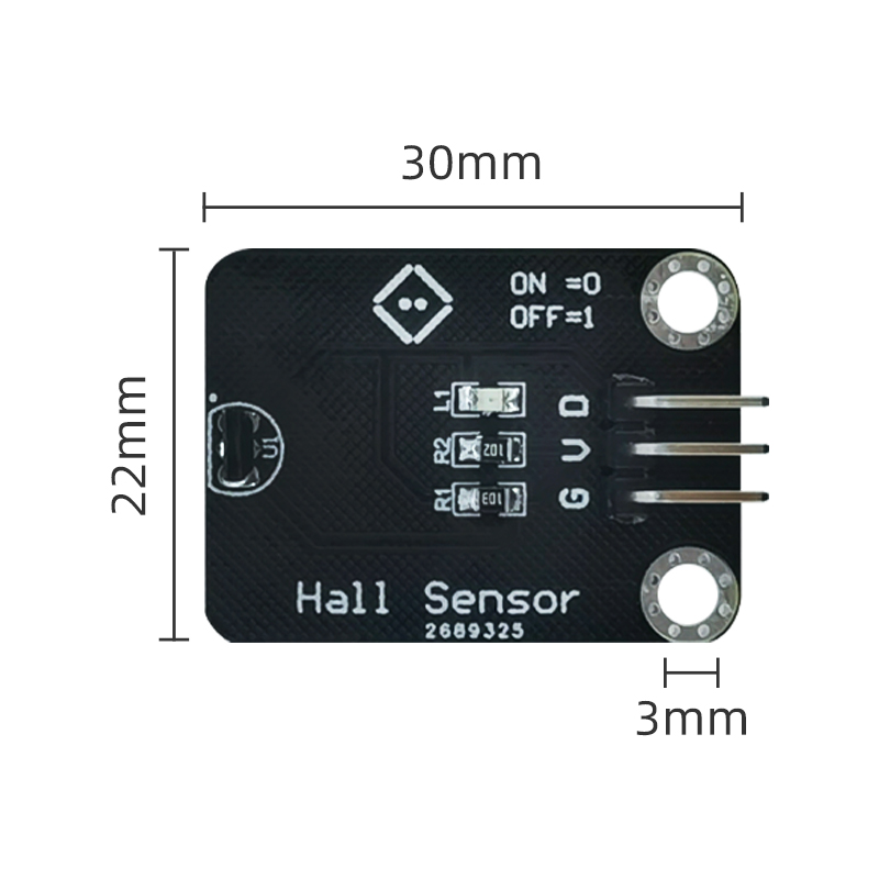 Hall magnetic sensor