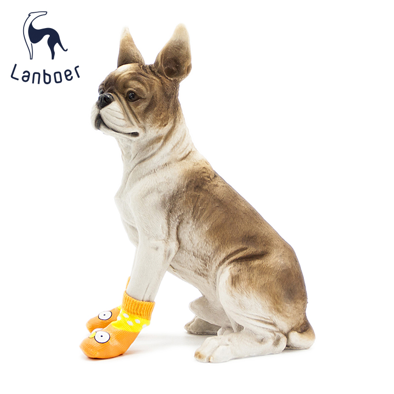 WPS024 Lanboer Pet Dog Anti-slip Waterproof Shoes Dog Boots