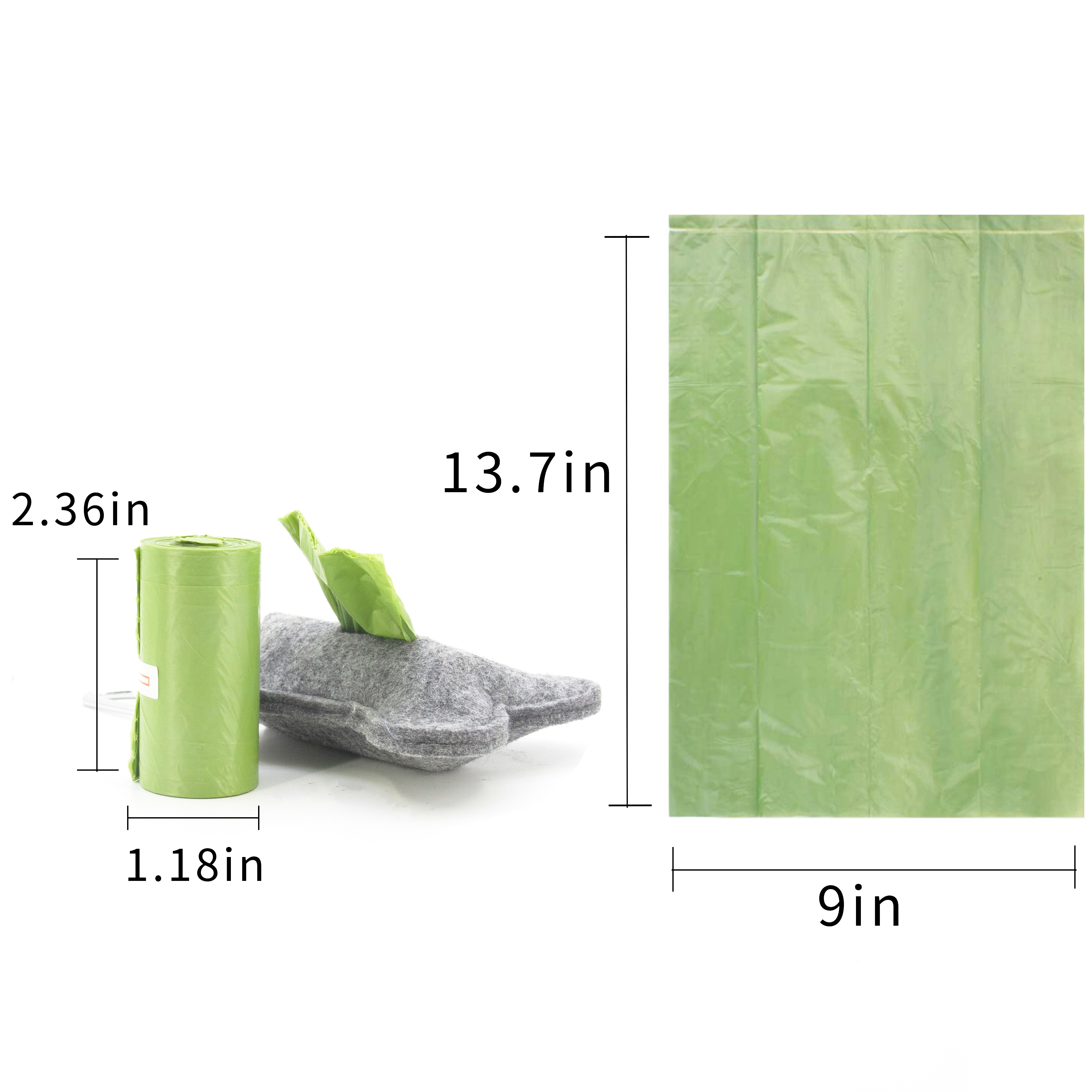 Pet Portable Poop Bag Biodegradable Plastic