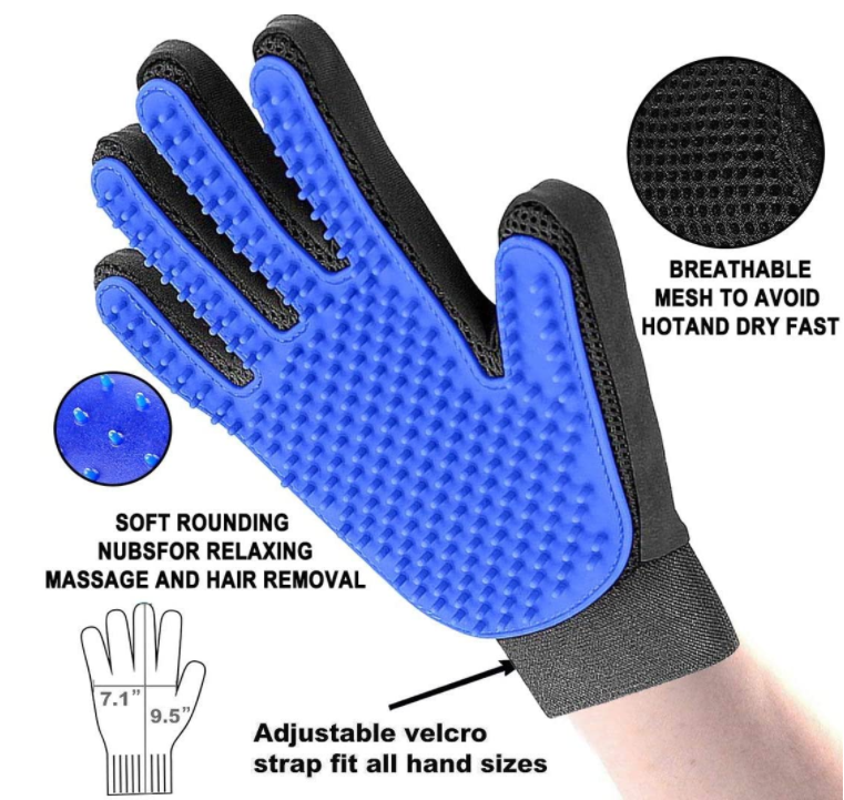 Cat And Dog Hair Cleaning Massage Gloves
