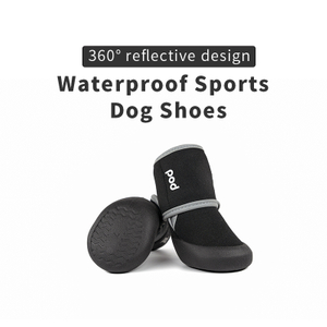360° Reflective Design Pet Dog Anti-slip Waterproof Shoes Sport Pet Boots