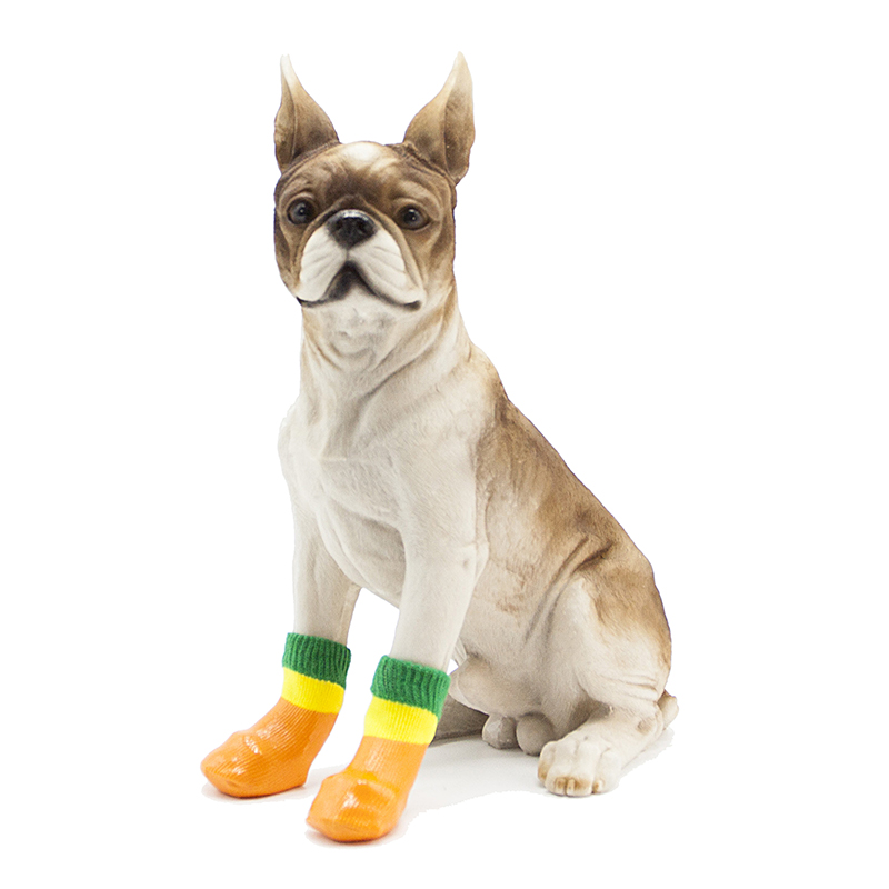WPS015 Lanboer Pet Custom Dog Waterproof Socks Fashion Color with High Quality, High Elasticity And Anti-shedding